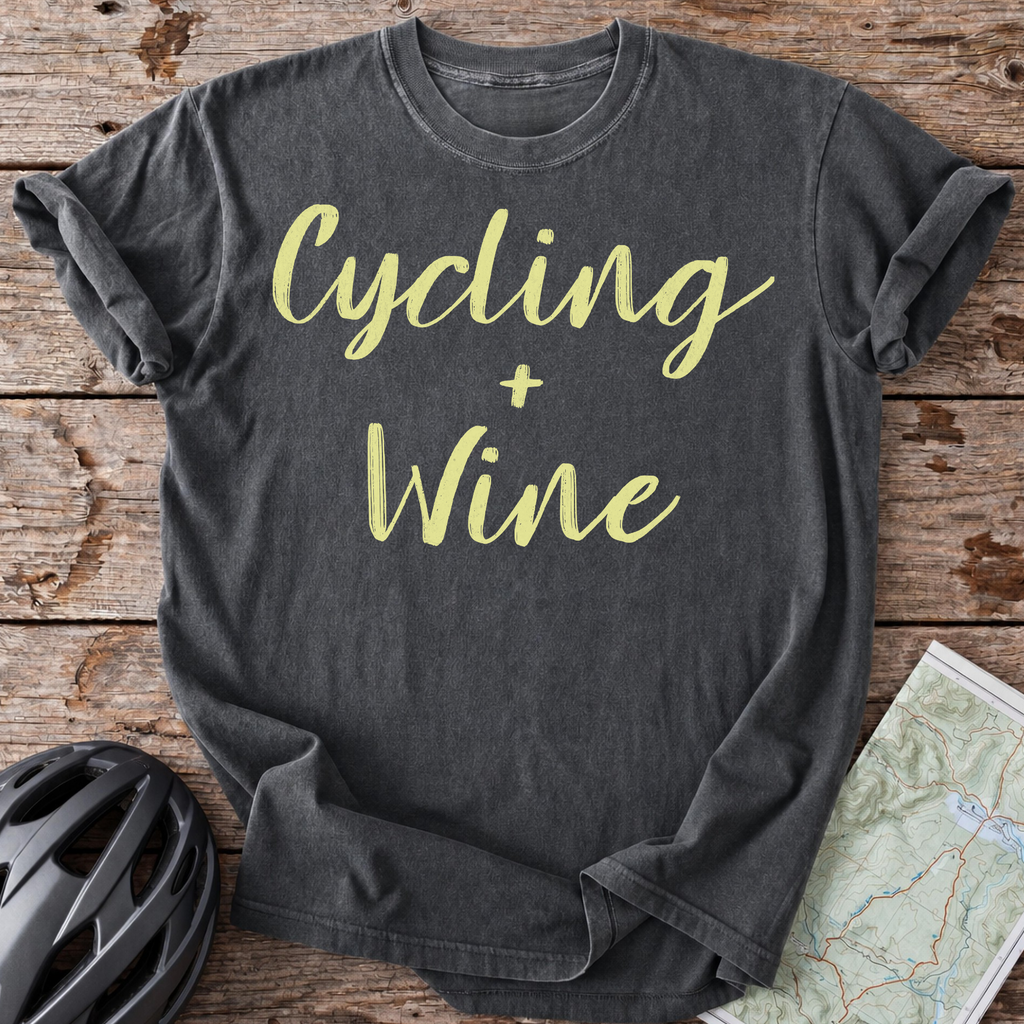 Cycling + Wine T-shirt
