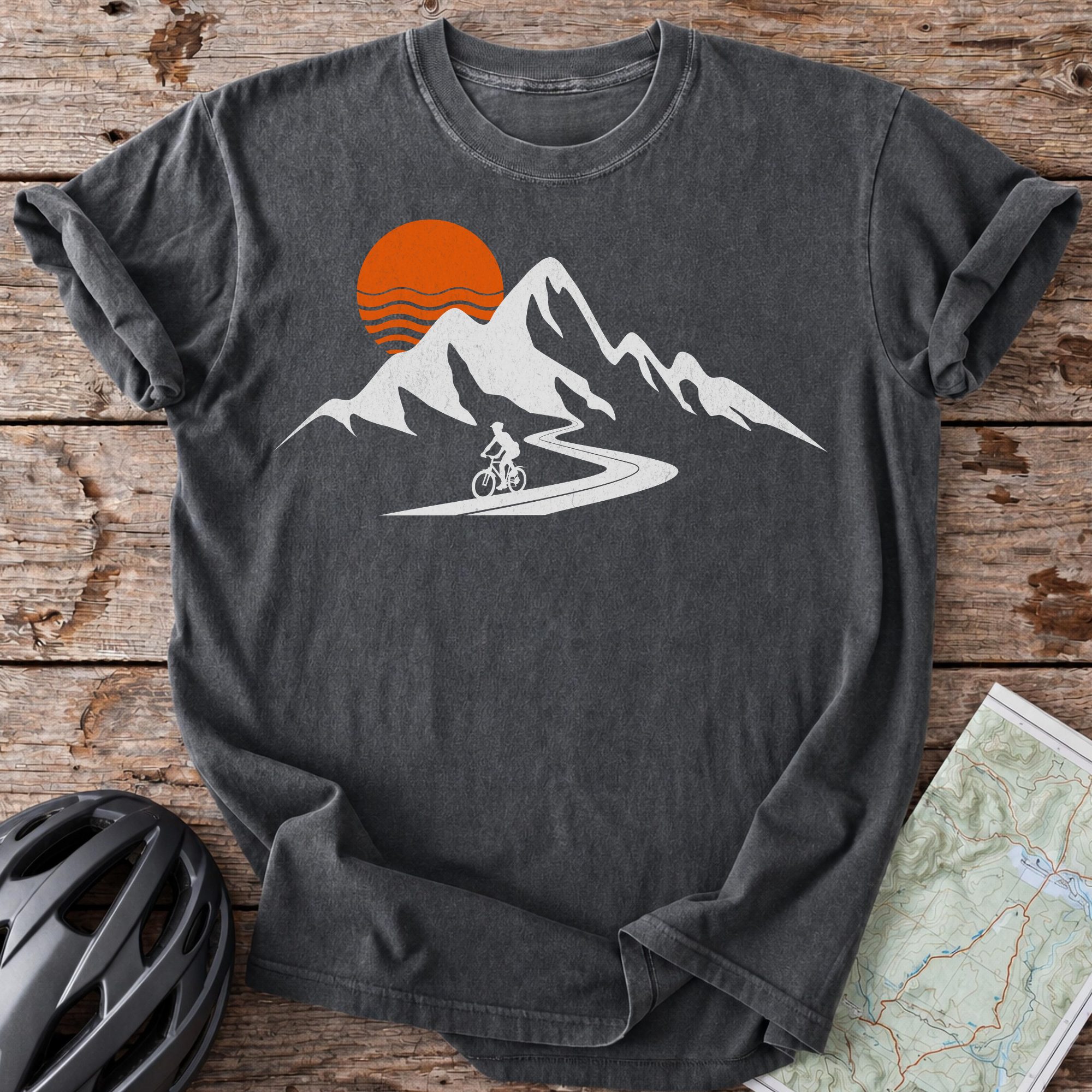 Sunset Cruiser Cycling T-shirt