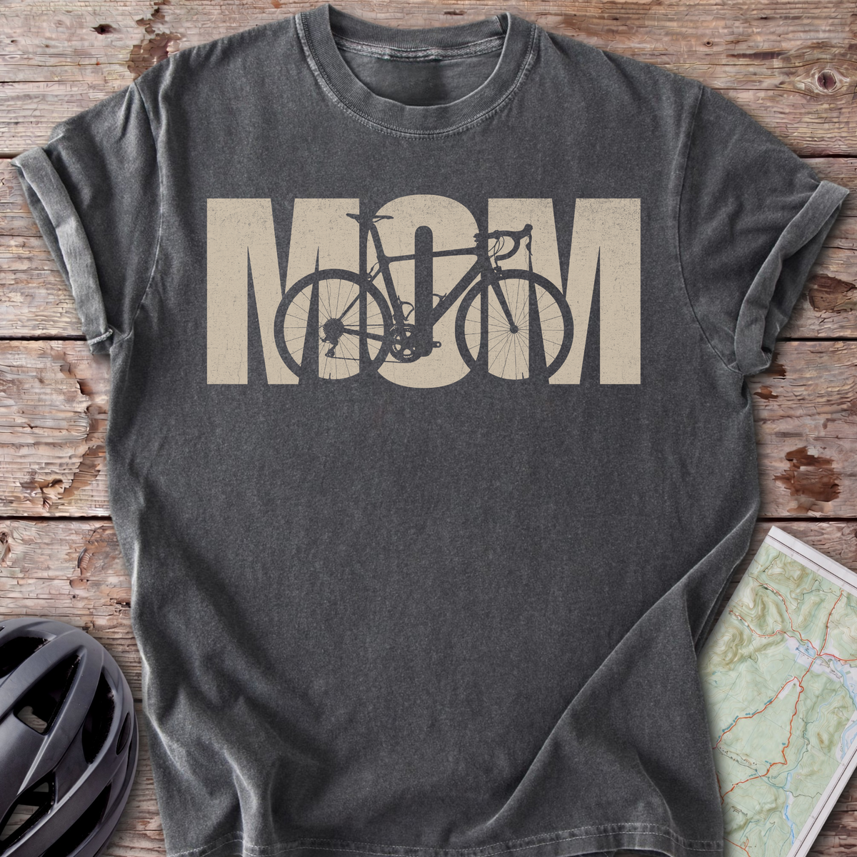 Mom Road Bike T-shirt
