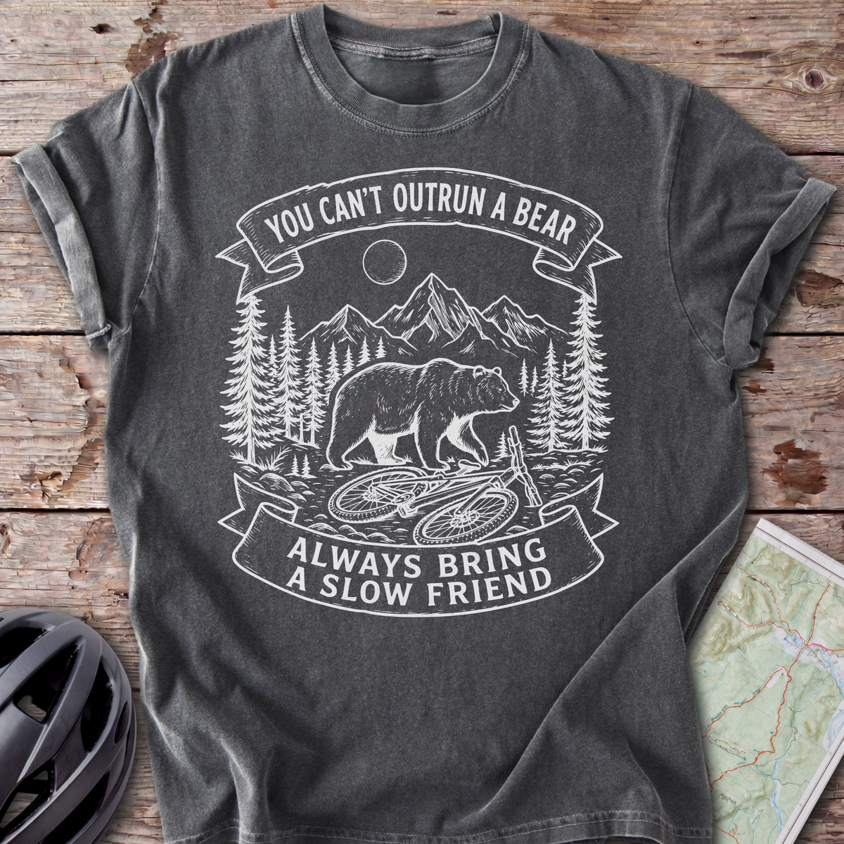 Can't Outrun A Bear T-shirt