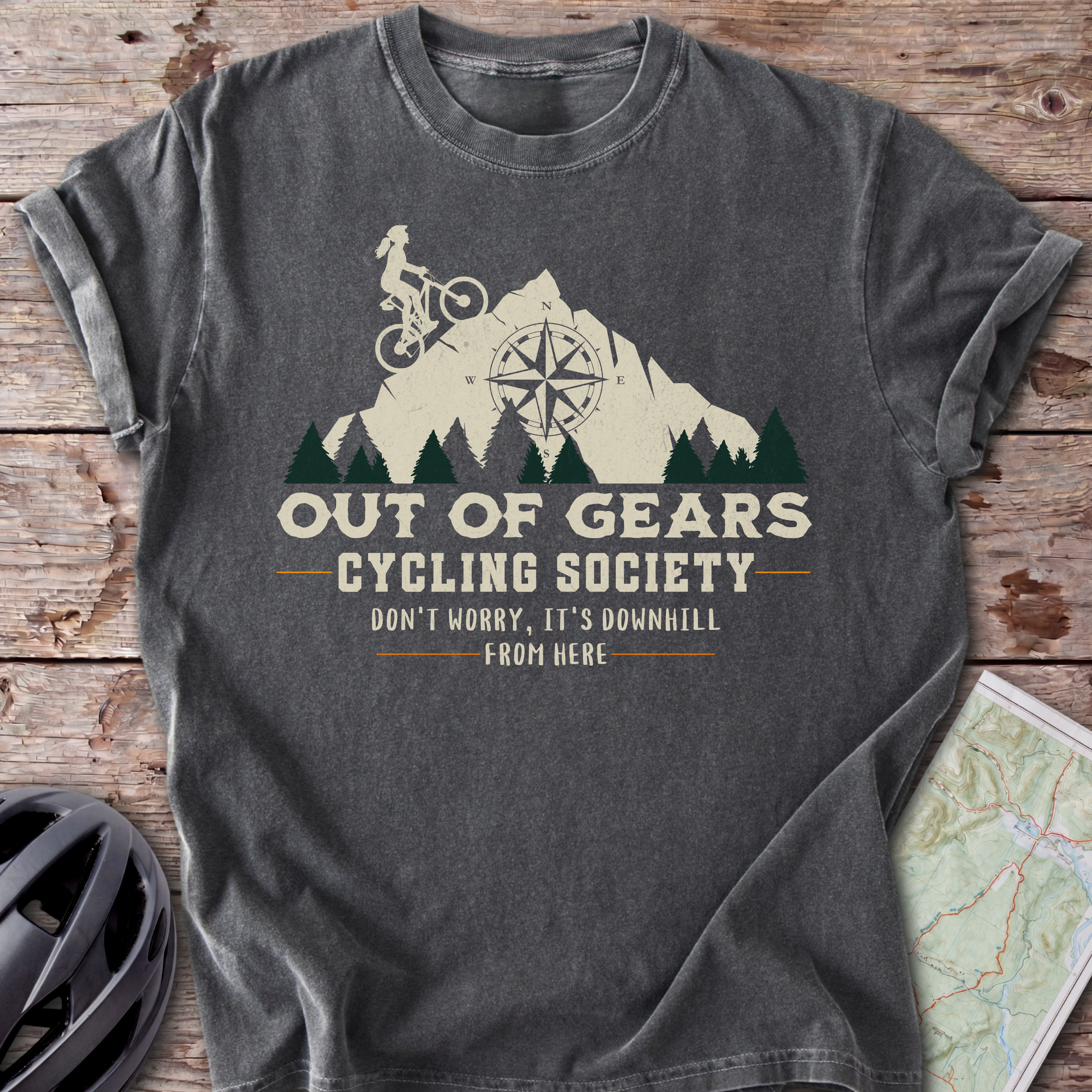 Out Of Gears Female T-shirt