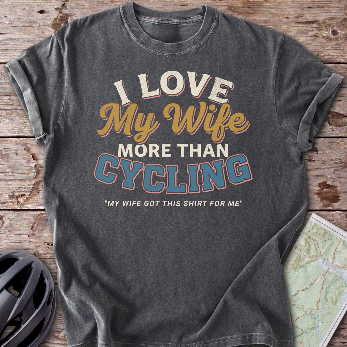 Retro Love My Wife T-shirt