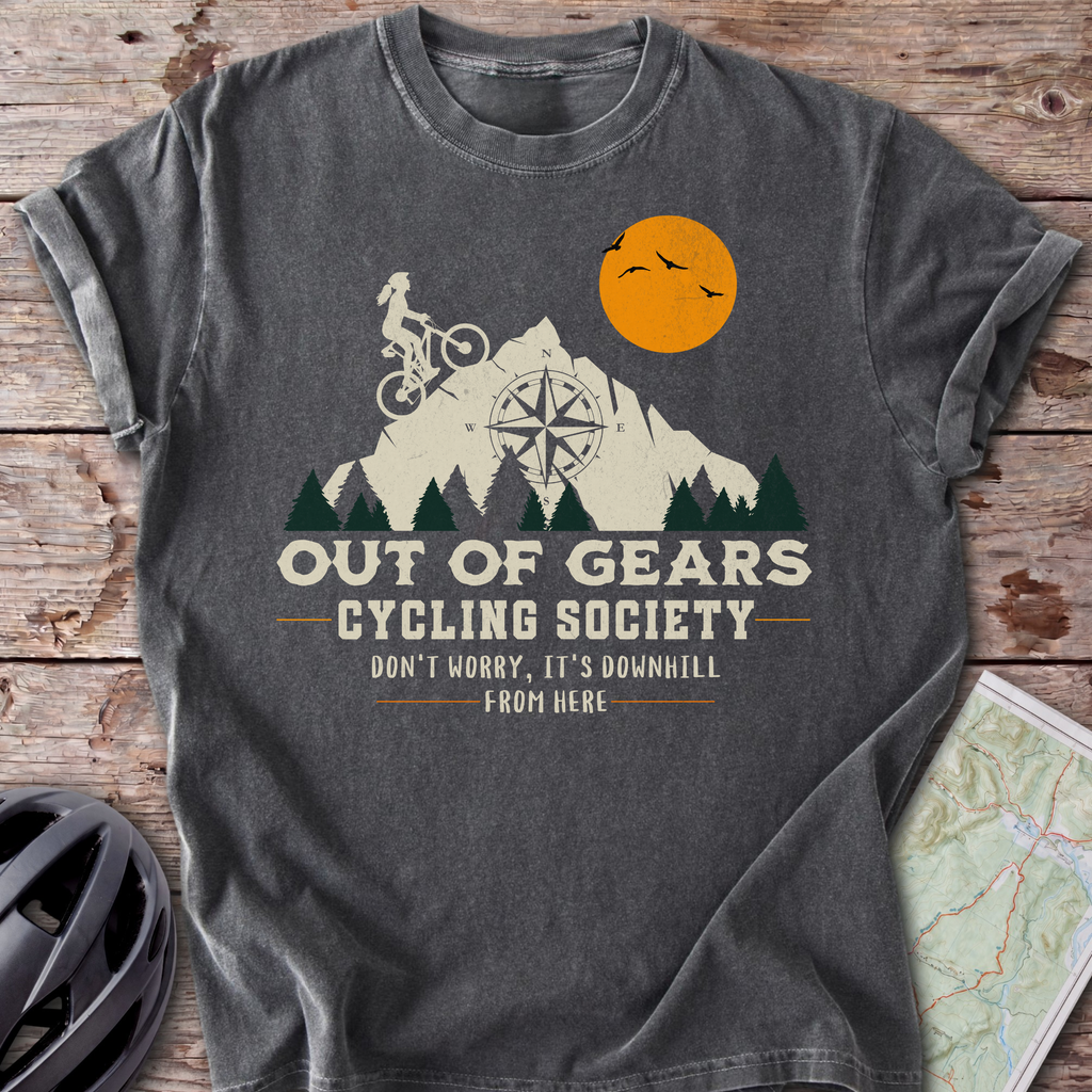 Out Of Gears Female Sunset T-shirt