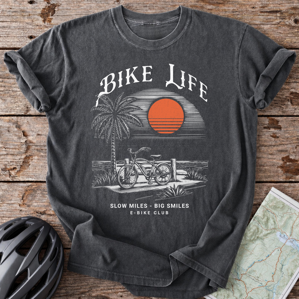 Sunset E-Bike T-shirt