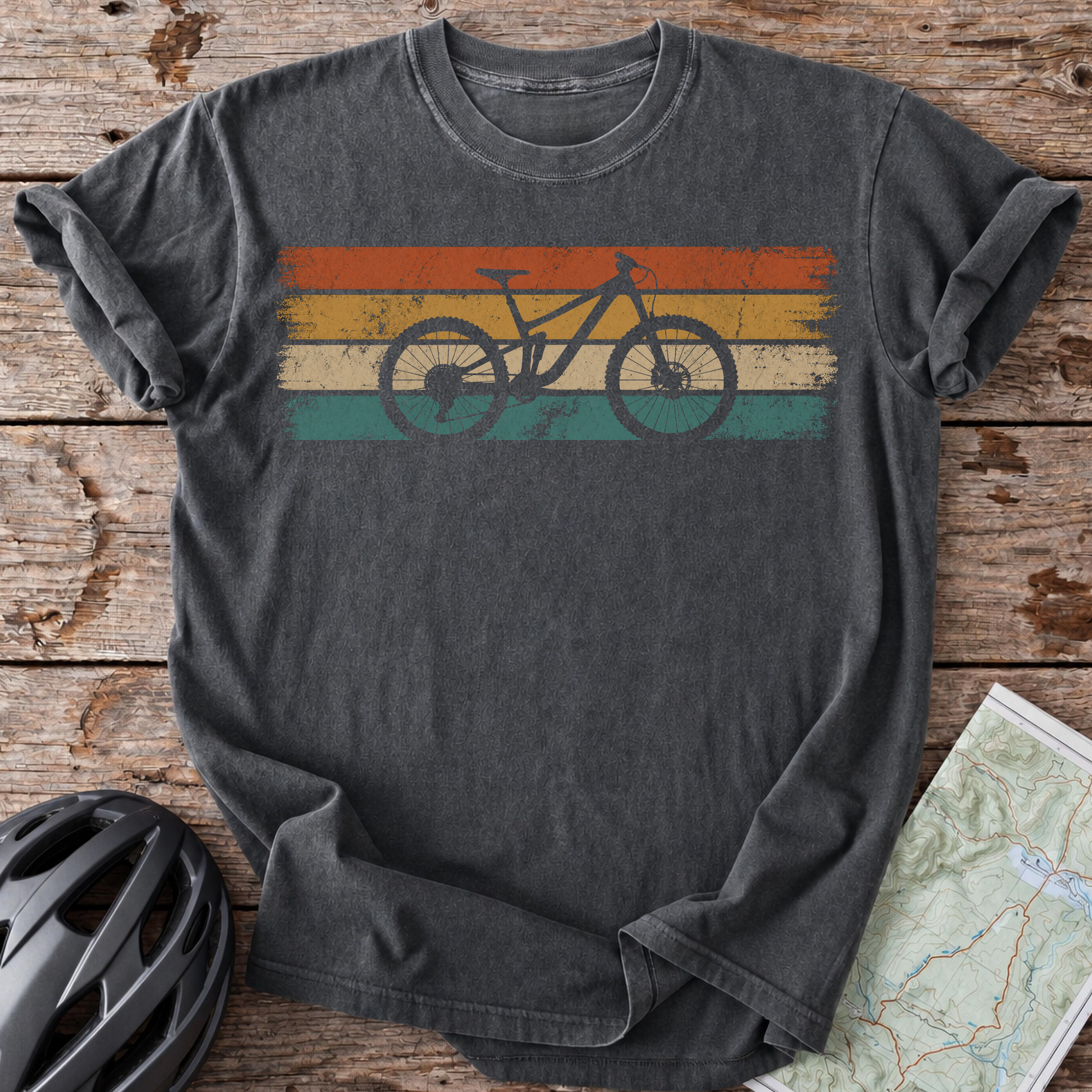 Retro Mountain Bike T-shirt
