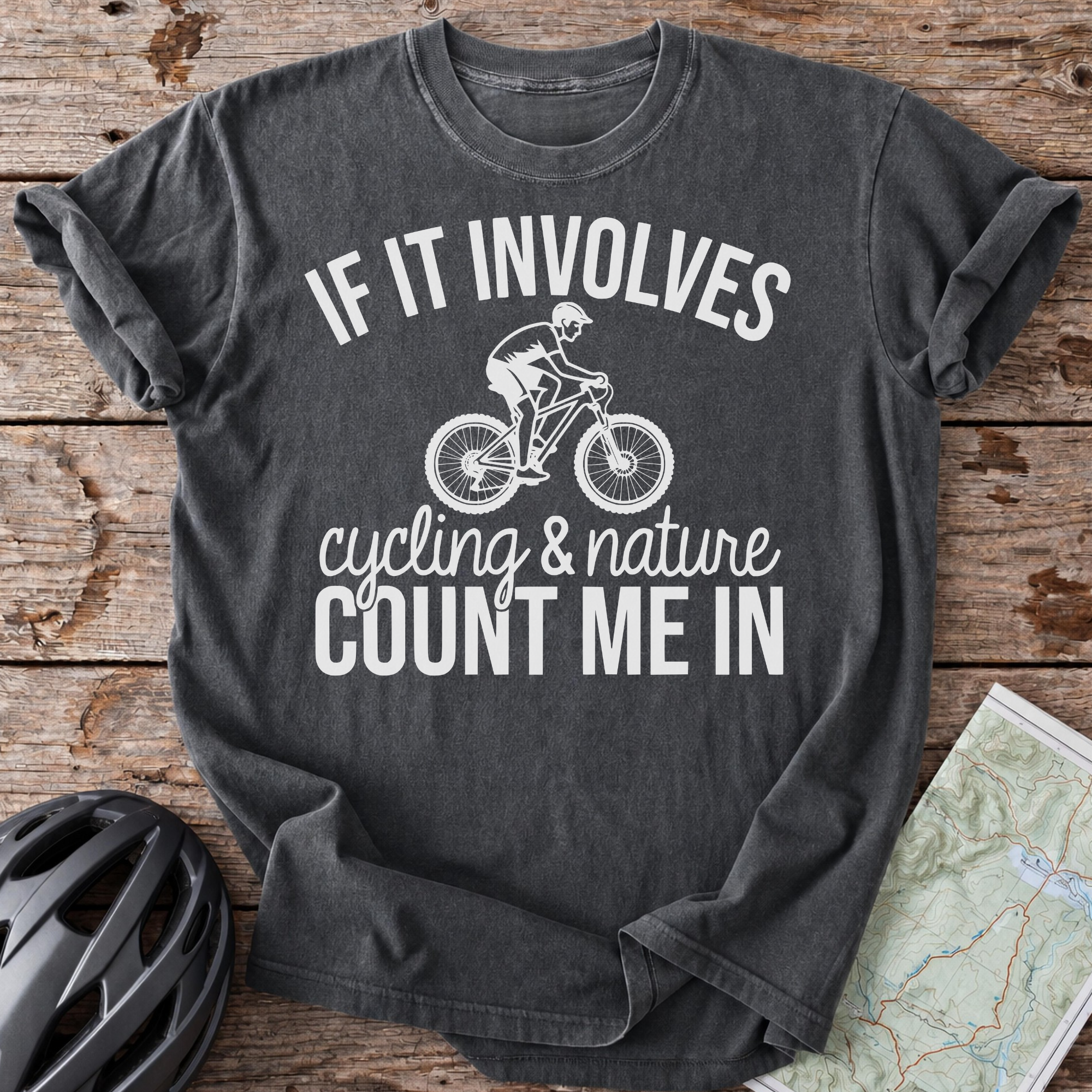Cycling And Nature T-shirt