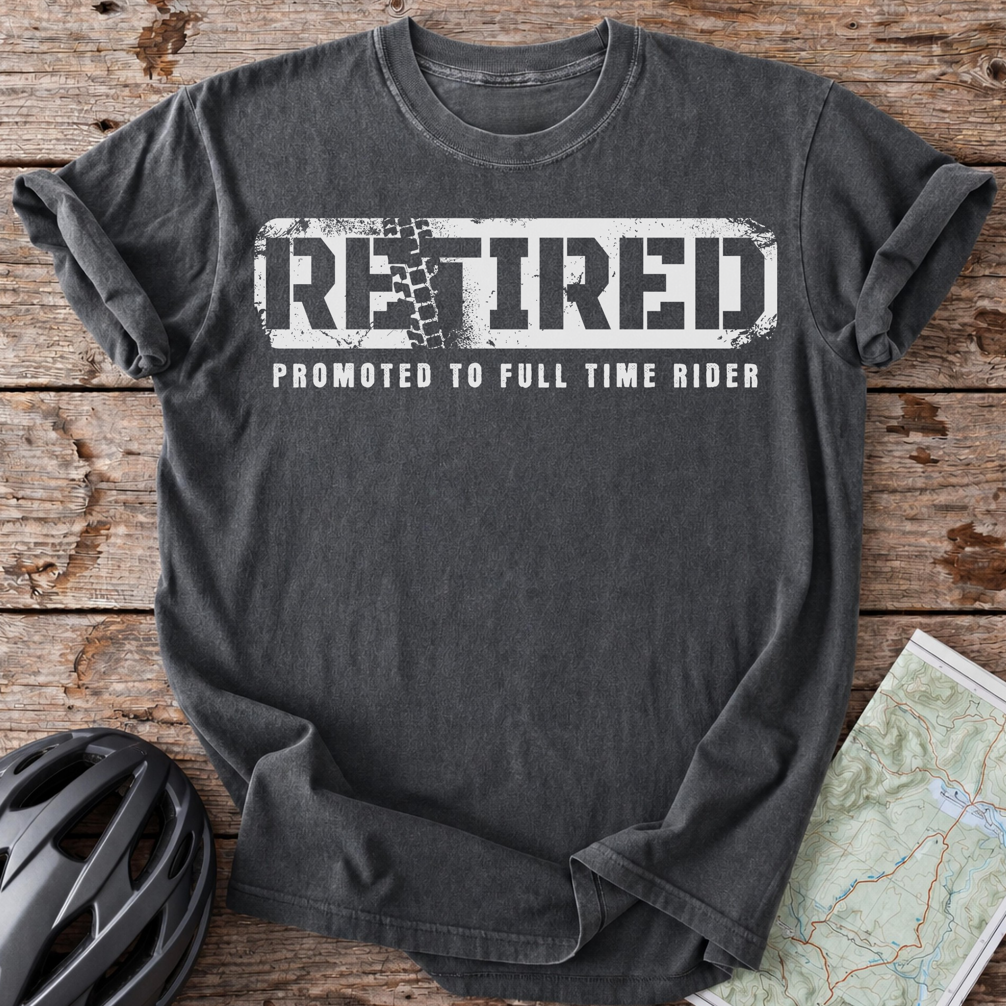 Retired, Full Time Rider T-shirt