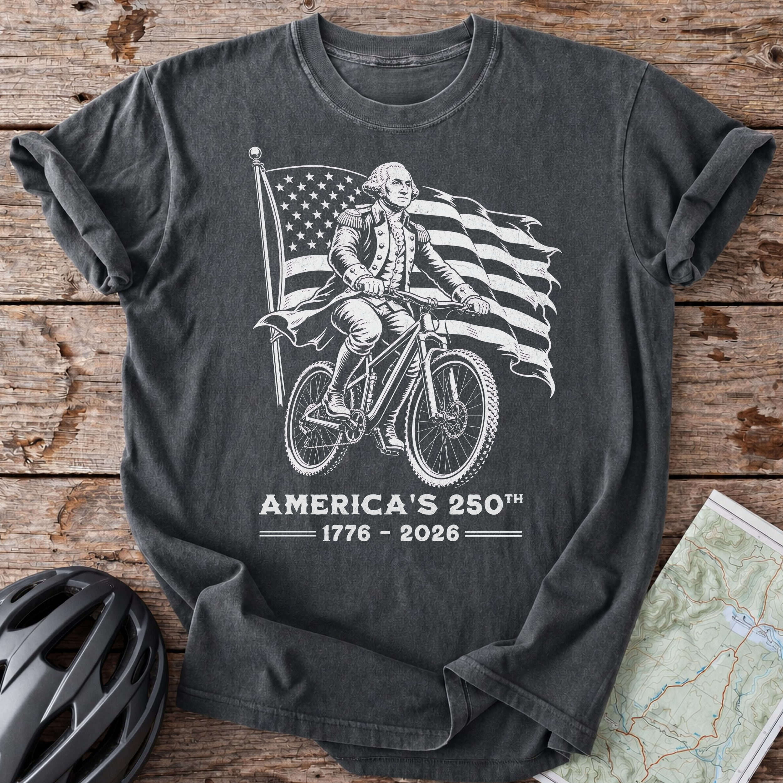 250th George MTB T-shirt
