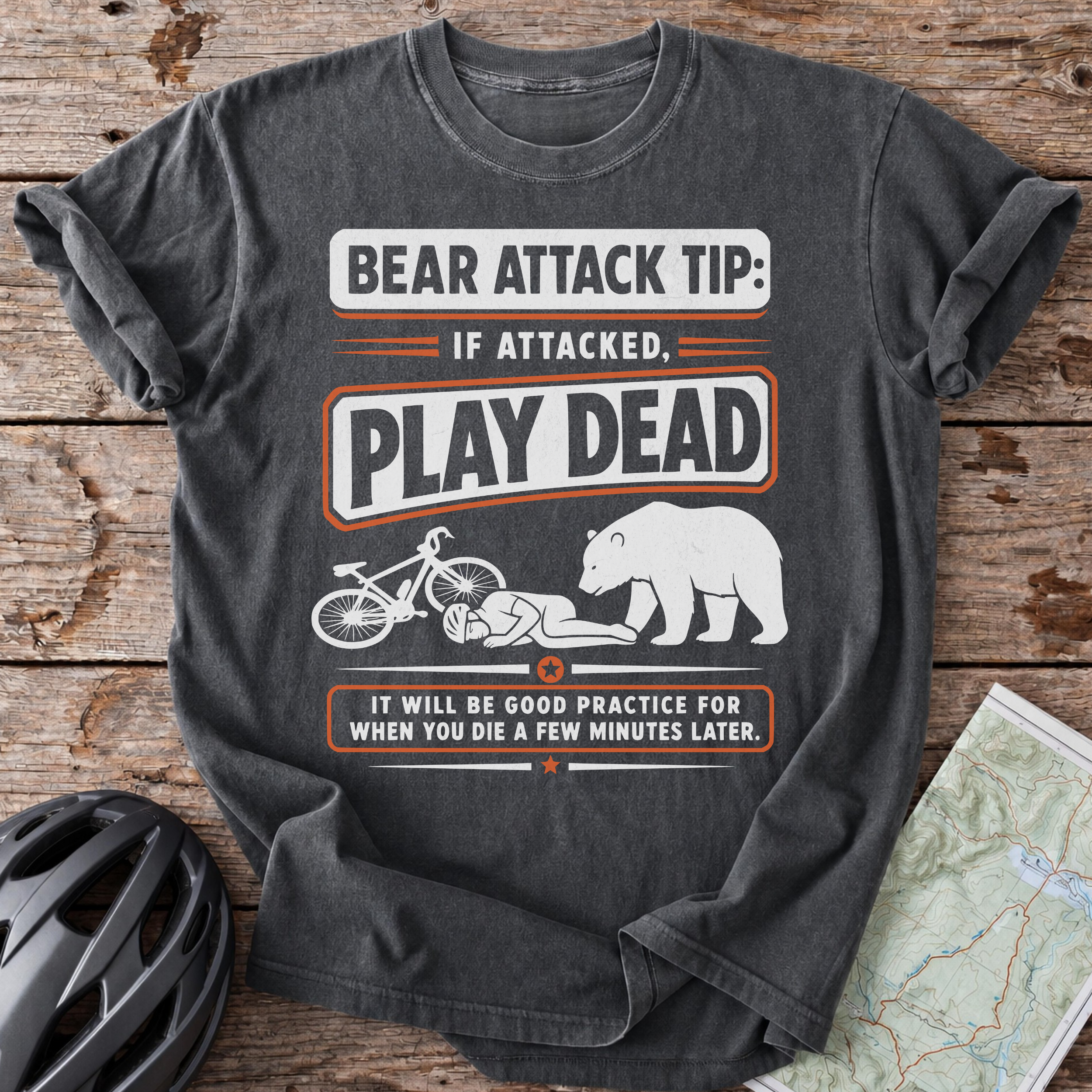 Vintage Bear Attack Tip T-Shirt