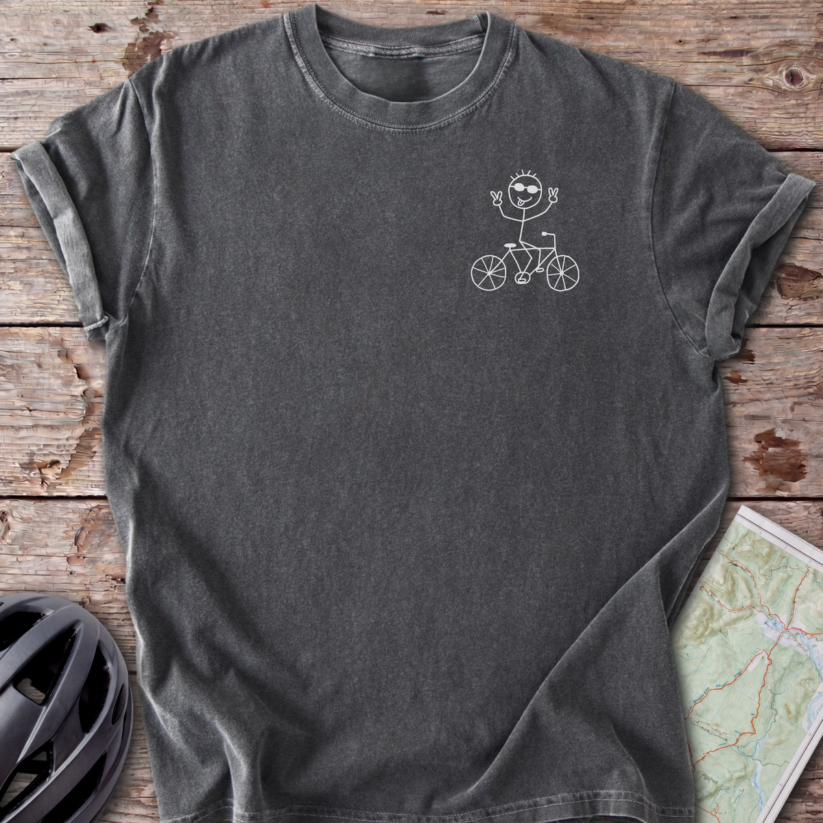No Rush Stick Figure T-shirt