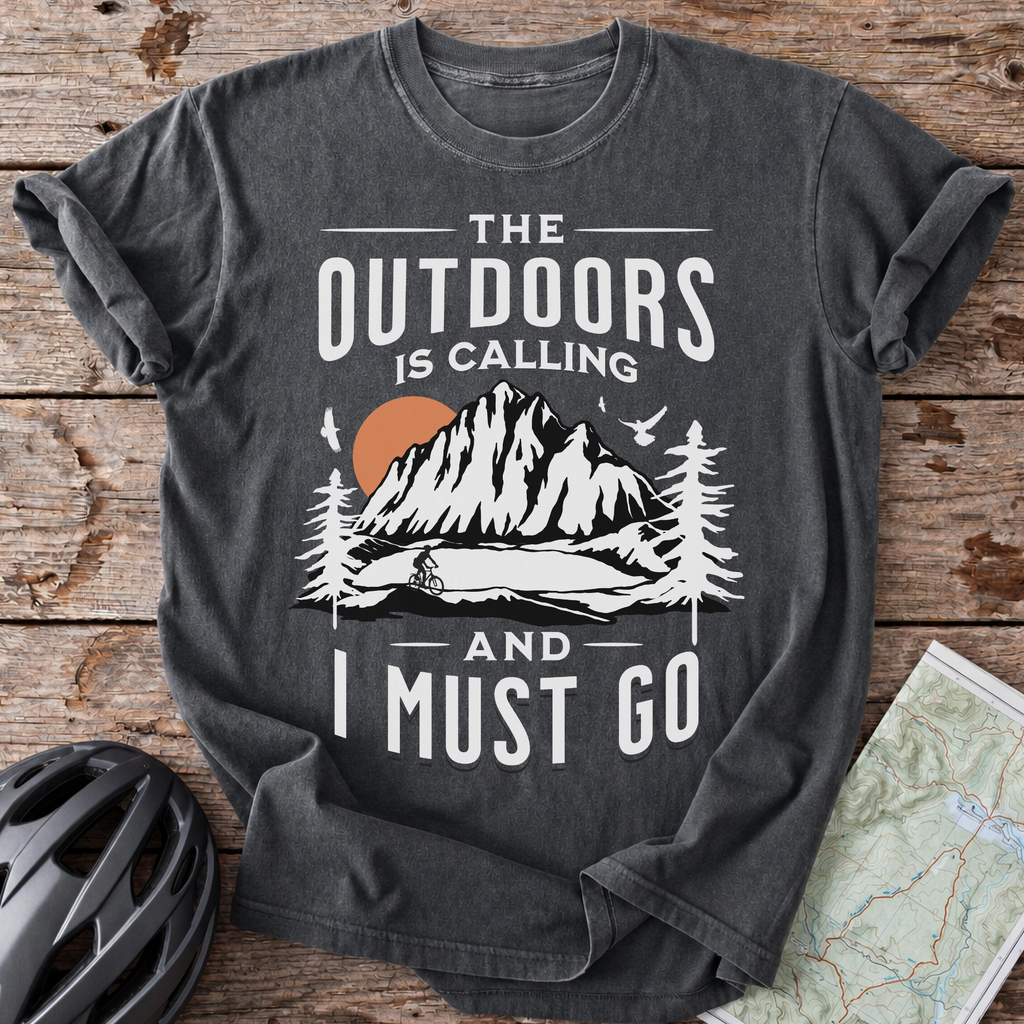 The Outdoors Is Calling T-shirt